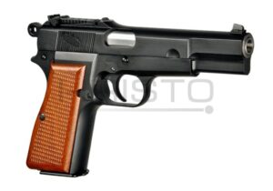 Airsoft pištolj WE Hi-Power Full Metal GBB (gas-blowback) BK