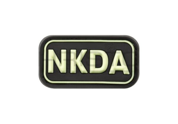 JTG NKDA Rubber Patch Glow in the Dark