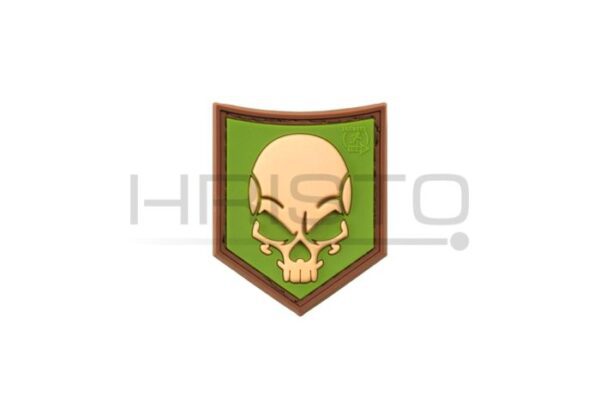 JTG SOF Skull Rubber Patch Multicam