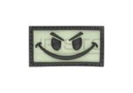 JTG Evil Smile Rubber Patch Glow Back