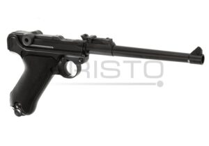 Airsoft pištolj WE P08 8 Inch Full Metal GBB (gas-blowback) BK