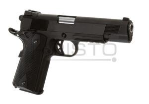 Airsoft pištolj WE M1911 Tactical Full Metal V3 GBB (gas-blowback) BK