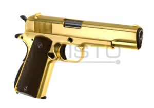 Airsoft pištolj WE M1911 Full Metal GBB (gas-blowback) Gold