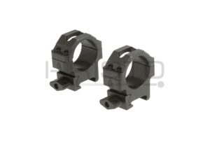 Leapers 30mm CNC Mount Rings Low BK