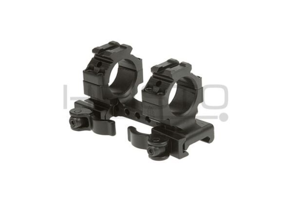 Leapers Integral QD 25.4mm Mount Medium BK