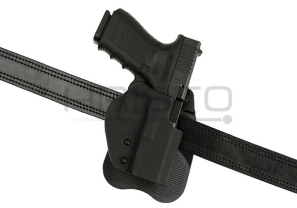 Frontline Open Top Kydex Holster za Glock 19 Paddle BK