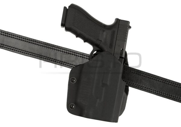 Frontline Open Top Kydex Holster za Glock 17 GTL Paddle BK