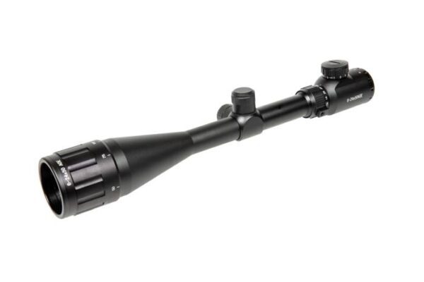 Theta Optics 6-24x50 AOE EVO optički ciljnik s osvjetljenjem i nosačima