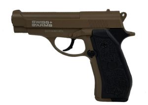 Swiss Arms P84 CO2 TAN zračni pištolj 4.5mm/0.177 BB non-blowback 3J