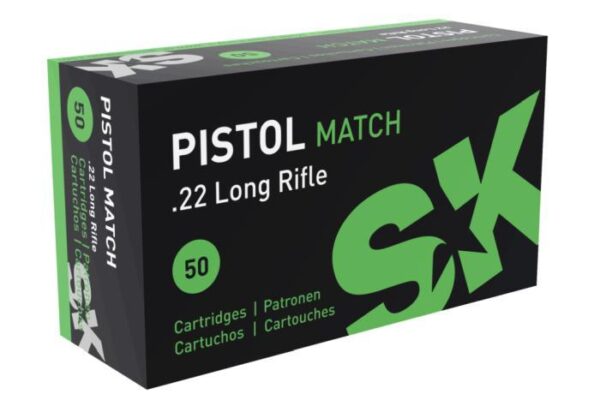 SK .22lr Pistol Match metak