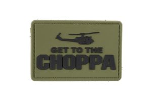 GFC Get to the Choppa 3D rubber patch