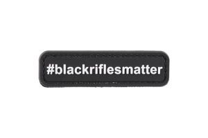 GFC Black rifles matter 3D rubber patch