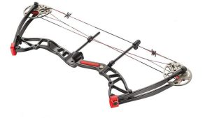 EK Archery Exterminator 17-31" 20-70LBS RH BK složeni luk