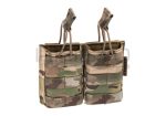 Clawgear 5.56mm Open Double Mag Pouch Core Multicam