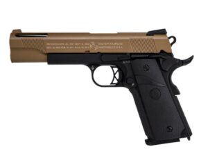 Colt airsoft 1911 Ported Gas Tan/Black GBB airsoft pištolj (zeleni plin)