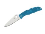 Spyderco Endura 4 Lockback Full Flat BLUE preklopni nož