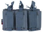 Swiss Arms Double Mag x3 MOLLE panel Grey