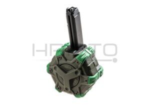 WE Drum Mag WE17 / G-Force 17 GBB 350rds Green