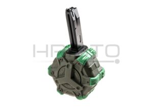 WE Drum Mag M92 GBB 350rds Green