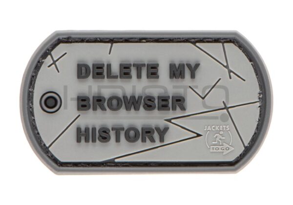 JTG Browser History Patch Grey