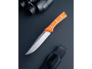 Acta Non Verba P300 Sleipner Stonewash /Orange / BK koža fiksni nož