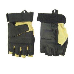 JS Tactical Fingerless Gloves TAN
