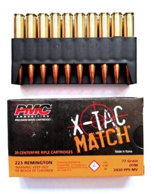 PMC .223 Remington Open Tip Match 77gr metak