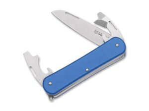 Fox Knives Vulpis 130-3 Aluminum Sky Blue preklopni nož