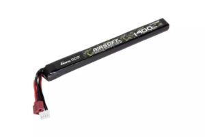 Gens Ace 11.1V/1400mAh 25c airsoft LiPo stick baterija Dean/T-konektor