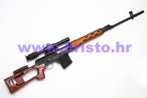 Real Sword SVD + Belomo POSP 4x24 M AEG Airsoft puška