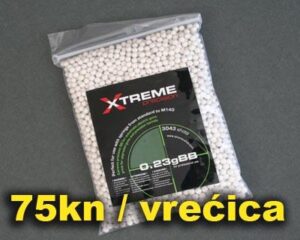 Xtreme Precision Airsoft kuglice 0.23g