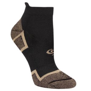 Coppersole ženske sportske čarape Extreme Athletic - crne - 3 para