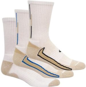 Coppersole muške sportske čarape Extreme Athletic - bijele - 3 para
