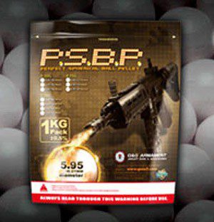 G&G Airsoft kuglice PSBB 0.28g / 1kg CRNE