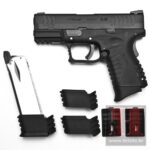 WE airsoft XDM Compact BK (2 spremnika) GBB (gas-blowback) pištolj (zeleni plin)