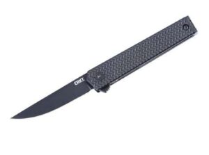 CRKT CEO Microflipper D2 Aluminum All Black preklopni nož