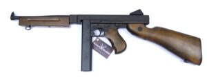 King Arms Thompson M1A1 Military (drvo) AEG Airsoft puška