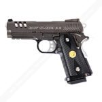 WE airsoft Black 3.8C GBB (gas-blowback) pištolj (zeleni plin)