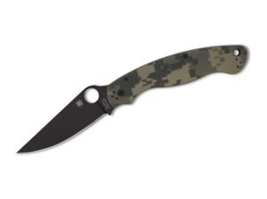 Spyderco Military 2 G10 Digital Camo / Black blade preklopni nož