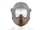 FMA Half Mask for FAST Helmet Desert