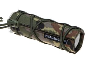Invader Gear Suppressor Cover 14cm Flecktarn