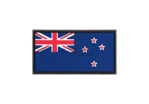 JTG New Zealand Flag Rubber Patch Multicolor