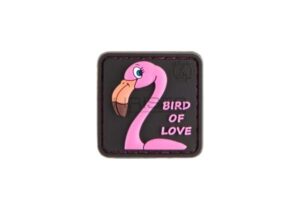 JTG Bird of Love Rubber Patch Multicolor