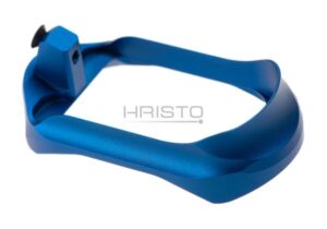 TTI Airsoft CNC Magwell for AAP01 Blue