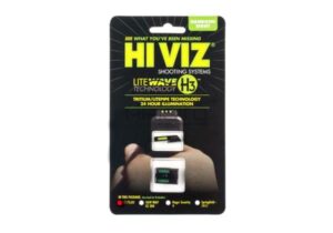 HIVIZ Litewave H3 Tritium/Litepipe Sight Set for CZ 75/P01 CZN321