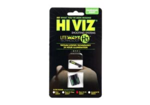 HIVIZ Litewave H3 Tritium/Litepipe Sight Set for Glock 42/43/48 GLN321