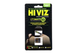 HIVIZ Litewave H3 Tritium/Litepipe Sight Set for Glock 17/19 GLN625