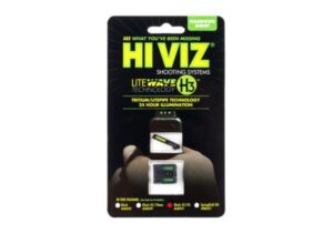 HIVIZ Litewave H3 Tritium/Litepipe Sight Set for Glock 42/43/48 GLN521