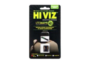 HIVIZ Litewave H3 Tritium/Litepipe Sight Set for Glock 17/19 GLN425