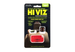 HIVIZ Fiber Sight Set for Glock 17/19